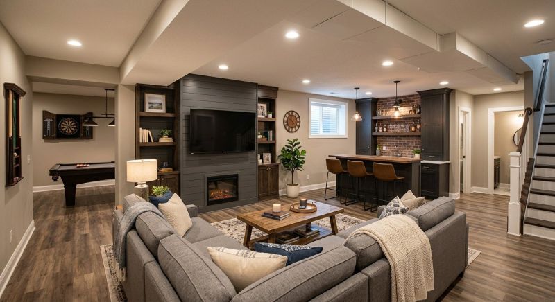 Basement Finishing Service in Alpharetta, GA